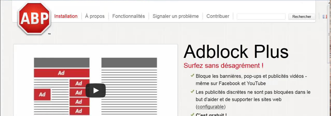arrêter les pubs sur pc